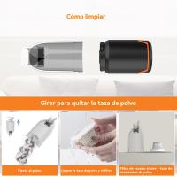 Aspiradora de Coche de Doble Propósito de Alta Potencia y Alta Succión Carga Inalámbrica - details 4