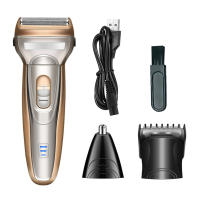 Afeitadora Eléctrica Recargable Multifuncional, Lavable, Regalo Perfecto para el Día del Padre y la Cumpleaños - details 4
