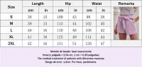 Pantalones Cortos de Verano para Mujer Algodón Transpirable, Cintura Elástica con Bolsillo, Color Sólido, Estilo Casual - details 0