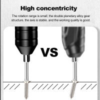 Mini juego de herramientas eléctricas inalámbricas de alto Torque, destornillador eléctrico multifuncional recargable - details 5