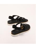 Sandalias romanas con tacón de cuña, nuevas de verano, con suela suave y hebilla, sensación de mierda, informales, de moda, para vacaciones en la playa, antideslizantes. - details 10