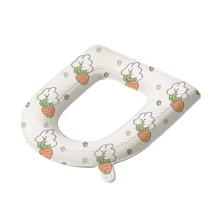 Cubierta de Inodoro de Asiento de Baño Ropa de Cama y Baño - 1