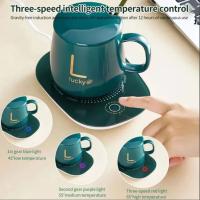 Taza de Café Inteligente Caliente 400ML Cerámica con Carga Eléctrica Multifuncional para Chocolate de Leche Conjunto de Regalo Ideal - details 0