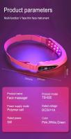 Dispositivo de elevación de fotones LED, masajeador de vibración adelgazante, venta de máscara para estiramiento facial y V - details 6