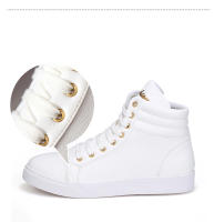 Zapatos de skate de marca para hombre, zapatillas deportivas informales Unisex de alta calidad, zapatillas de deporte de cuero suave blancas de calle modernas para niños - details 5