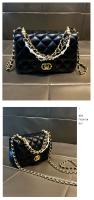 Bolso de alto sentido marca Hong Kong2025Nuevo temperamento salvaje rombo bolso de mano de viaje bolso de hombro de moda - details 12