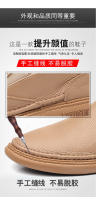 Primera capa de cuero de vaca zapatos casuales para hombres zapatos blancos transpirables para hombres zapatos - details 7