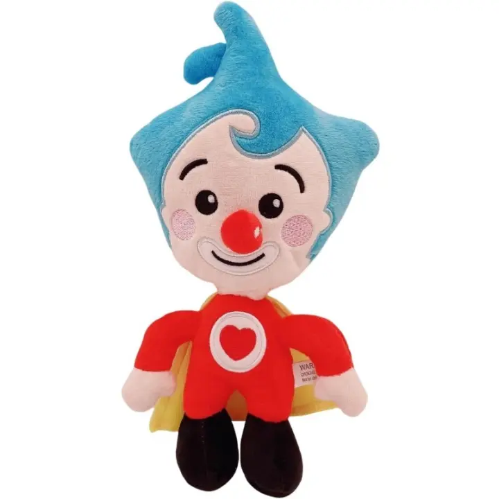 Adorable muñeco payaso de peluche de 10 pulgadas: juguete de peluche animado ideal para lograrciones y recompensas de los niños - 1