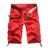 Pantalones cortos de algodón informales de camuflaje para hombre, ropa de marca, cómodos, sin cinturón, verano - details 6