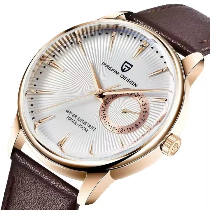 Reloj militar de lujo de primera calidad para hombre, marca PAGANI DESIGN, resistente al agua, de cuarzo, informal, deportivo, masculino - 1