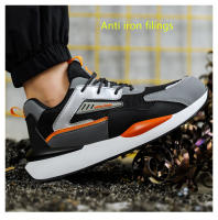 Zapatos de trabajo con punta de acero, zapatillas de seguridad antiperforación con protección, antideslizantes, ligeras - details 5