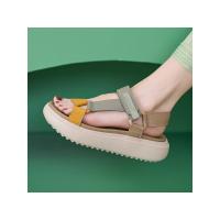 Nuevo 2025 sandalias jóvenes, deportes casuales, plataforma cómoda, Velcro, zapatos de mujer de gran tamaño - details 1