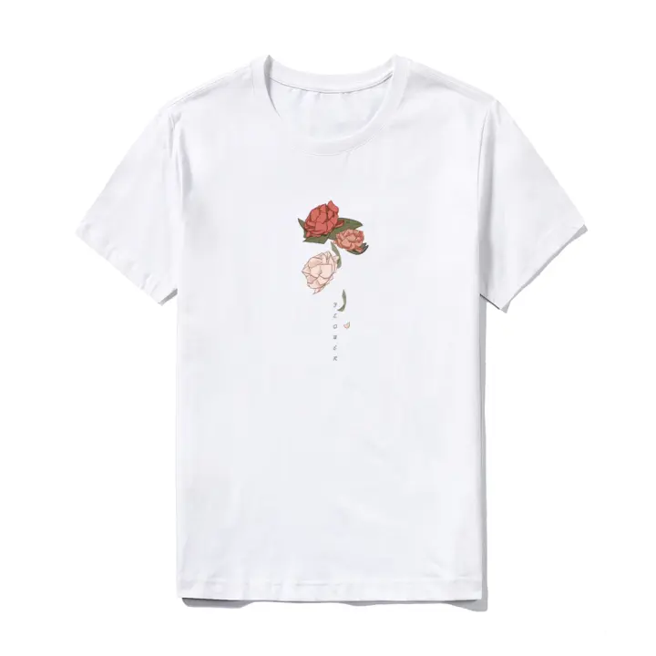 Camiseta casual Camiseta básica de manga corta de algodón de verano para hombre 
 Camisetas de hombre vintage estampadas con diseño estampado - 1