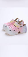 Sandalias de Tacón Alto de 9cm Punta Cerrada Suela Gruesa Diseño de Leopardo - details 32