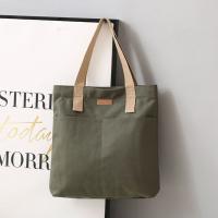 Bolso de mano de hilo de coser para mujer, bolsa de compras de lona que combina con todo, gran capacidad, a la moda - details 7