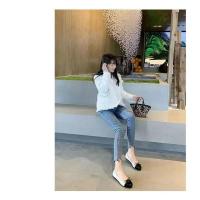 Zapatos planos de ballet para mujer, Un estribo, Mocasines elegantes con lazo - details 8