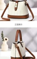 Bolso de hombro diagonal de gran capacidad para mujer de alta gama, cierre de cremallera moderno, diseño y producción 21419 PU - details 16