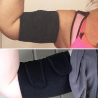 1Pcs Arm Trimmers Sauna Sweat Bands Women Weight Fat Reducer - details 2