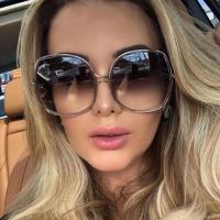 Gafas de Sol Retro de Metal Poligonal Marca de Lujo para Hombres y Mujeres Protección UV400 - details 2