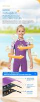 Traje de neopreno de 2,5mm para niños, traje de baño grueso de una pieza para niñas a prueba de frío, buceo, surf, snorkeg - details 3