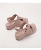 Sandalias romanas de plataforma para mujer 2025 Nuevo estilo Sandalias casuales de plataforma con una sola tira y punta abierta - details 4