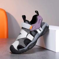 Nuevas sandalias de moda para niñas y niños, zapatos de seguridad con punta de goma de estilo romano dorado para niños, zapatos de verano para la vuelta a la escuela, zapatos de alta calidad 26-38 - details 9
