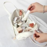 Nuevo Neceser de cuero PU, organizadores de maquillaje de gran capacidad impermeables, bolsas de almacenamiento multifunción para mujer - details 3