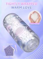 Leten masturbadores masculinos Vagina vacío suave Coño ejercicio de resistencia masturbación juguetes sexuales bolsillo Manual masturbador taza para hombres - details 8