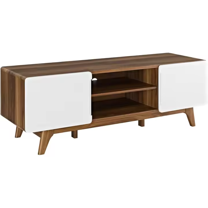 Mueble para TV (59 pulgadas, 59"), color blanco - 1