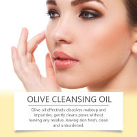 La oliva hidrata suavemente, cuida la piel, limpia la cara y los labios. Aceite desmaquillante de oliva - details 5