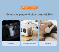 VAORLO-adaptador auxiliar para coche, receptor de Audio inalámbrico con Bluetooth 5,3, 3,5mm, música, llamadas manos libres, estéreo doméstico, auriculares - details 6