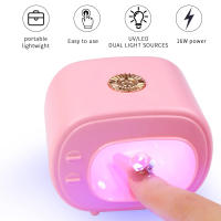 Lámpara UV LED Mini 16W Secador de Esmalte de Uñas Portátil Herramientas y Equipo de Manicura Belleza - details 4