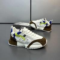 Zapatos para hombre, mocasines deportivos informales para las cuatro estaciones, diseño de tendencia, zapatillas de deporte de cuero con cordones, cómodas y transpirables - details 8