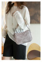 Diseño de color sólido Nueva almohada de moda simple con bolsa de cuerpo con correa ancha para el hombro para mujeres - details 21