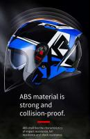 Casco de moto 3c para hombre y mujer, homologado, medio, para todas las estaciones, para invierno - details 2