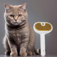 Cepillo de Vapor para Mascotas Peine de Eliminación de Pelo Eficiente con Rociado - details 1