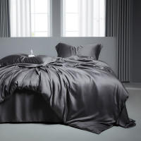 Jueges de Cama de Algodón de Alta Densidad Tamaño Rey Diseño Plano Material de Jacquard de Saten - details 9