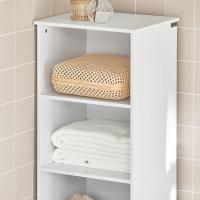Mueble Columna de baño, Armario Alto baño,161 x 40 x 35 cm,(Blanco) - details 8