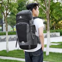 Mochila de 65L, mochila de senderismo resistente al agua con cubierta para la lluvia, mochila de viaje para deportes al aire libre para acampar, escalar y montañismo - details 28