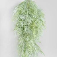 Planta de helecho colgante Artificial de 90cm, planta verde elegante de plástico, hojas, plantas colgantes falsas realistas, decoración para el hogar y el jardín - details 5