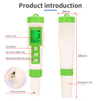 Bolígrafo Detector de calidad del agua 5 en 1, medidor de cloro, PH, H2, ORP, TEMP, CL2, probador, multifunción, Monitor de cloro para piscina, Spa - details 25