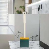 Conjunto práctico de soporte de plástico de Billy, cerdas de silicona, cepillo de baño para limpieza de baño - details 2