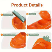 Molde multifunción para hacer Dumplings, utensilio para hacer tartas y panqueques, 2 en 1 - details 3