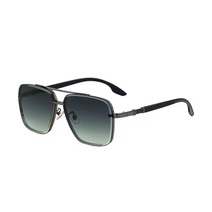 Gafas de sol cuadradas de moda para hombre, gafas de sol con doble haz de personalidad, gafas de sol para hombre - 1