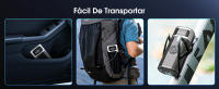 Inflador Ruedas Coche 5200mAh, Compresor Aire Portatil 150PSI,con LCD Digital y LED,Apto para Coches,Motos,Bicicletas y Pelotas - details 3