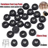 Protectores de suelo de goma para muebles, herramienta para muebles, almohadillas para patas, accesorios para pies, 18x15x5mm, 14x11x9mm, 11x9x6mm - details 0