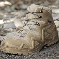 Logotipo de la marca: zapatos de alta calidad para acampar al aire libre, senderismo, camuflaje suave, calzado deportivo de moda para hombres - details 12