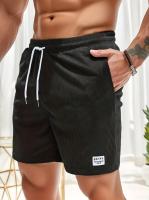 Pantalón Corto para Hombre Verano 2025 Pana Deportiva Ajustable Moda Casual Urbana - details 1