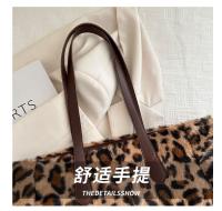 Mirad-Bolso de piel con estampado de leopardo para mujer, bolsa de hombro de gran capacidad, versátil, novedad de 2024 - details 2
