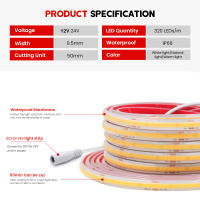 GAHADA Tira LED COB de Alta Densidad Impermeable IP68, Control Inteligente Wifi, Suministro de Energía, Cinta Flexible para Iluminación y Decoración - details 0